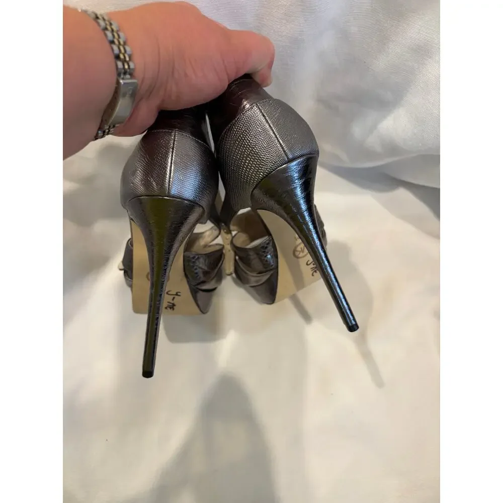 Michael Kors Platform Sandals High Heels Size 8 READ